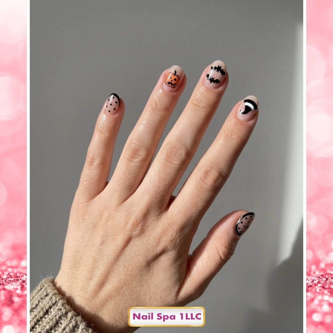 Gel nails art